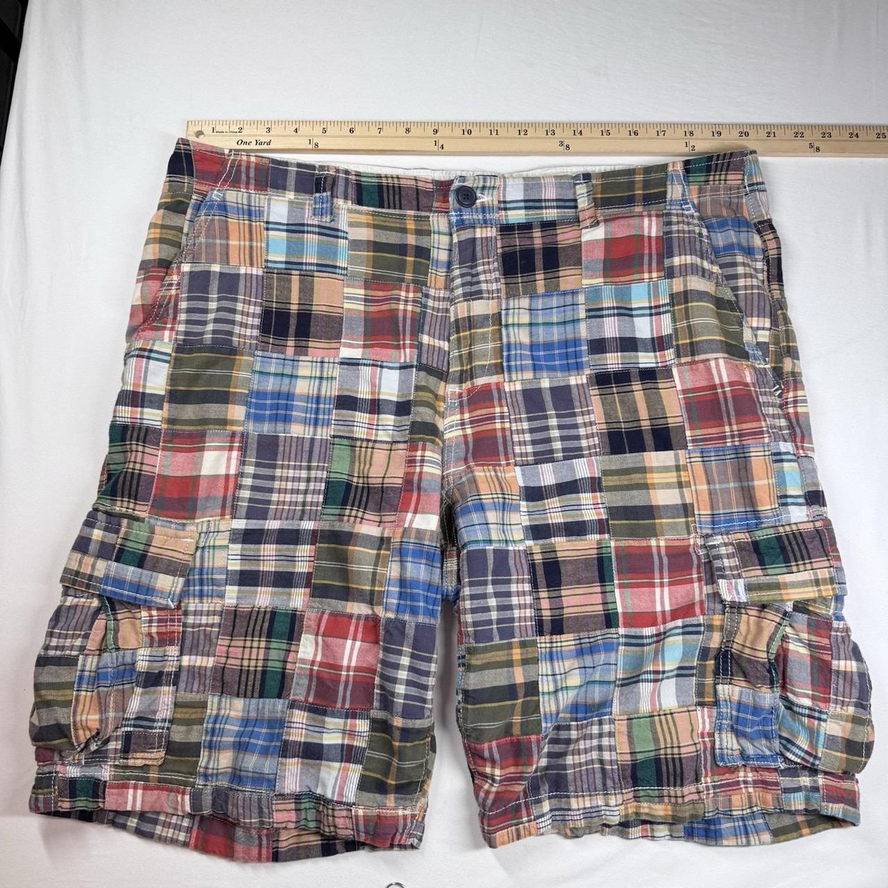 Gap Men's Shorts - Multi - 40" – Gap Patchwork Ca… - image 5