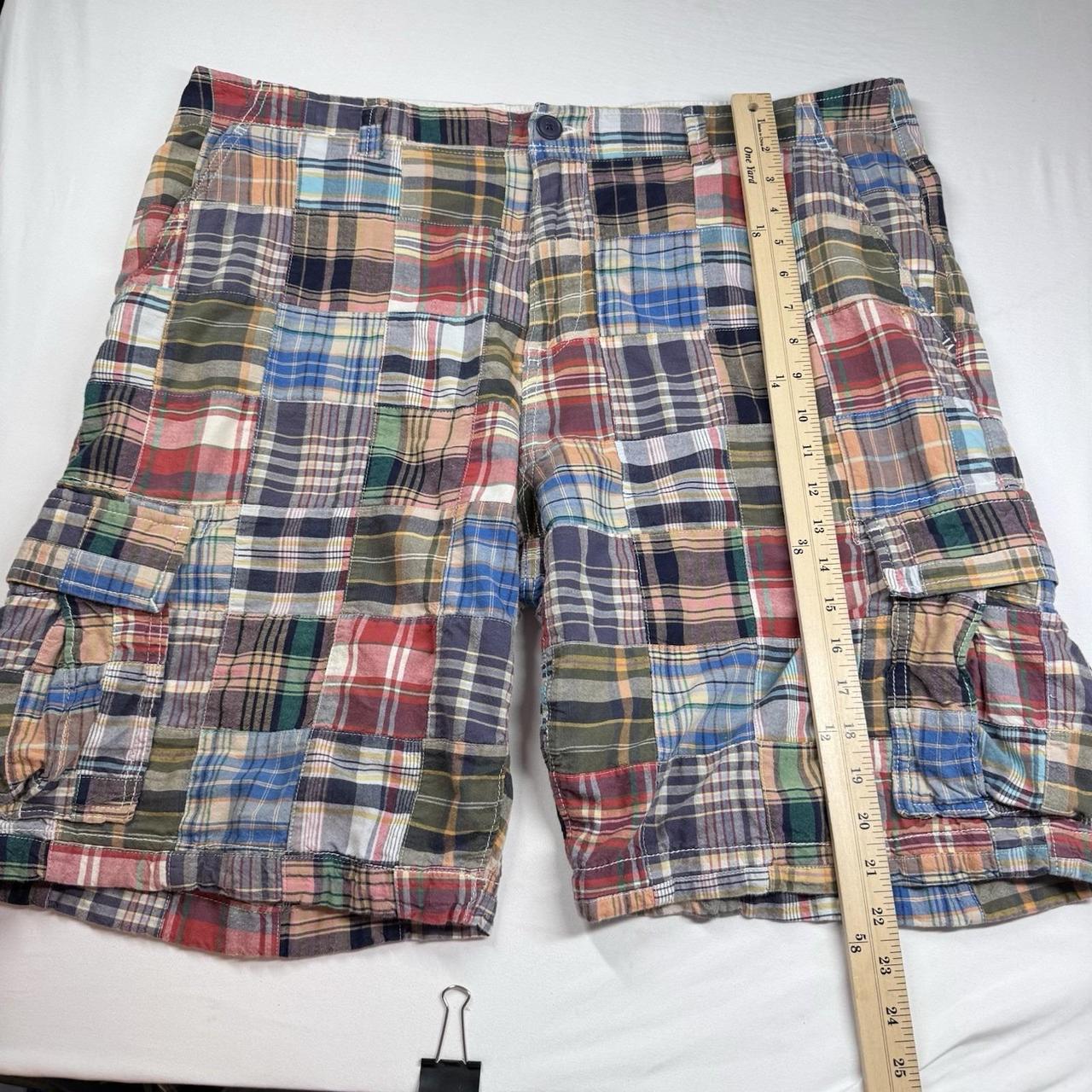 Gap Men's Shorts - Multi - 40" – Gap Patchwork Ca… - image 7