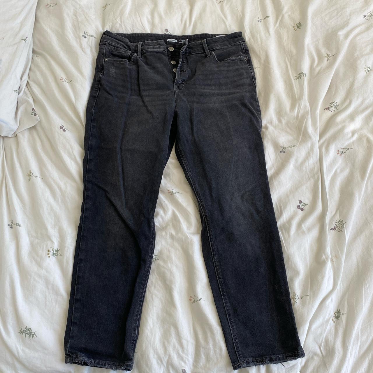 Old Navy Women's Grey Jeans Depop