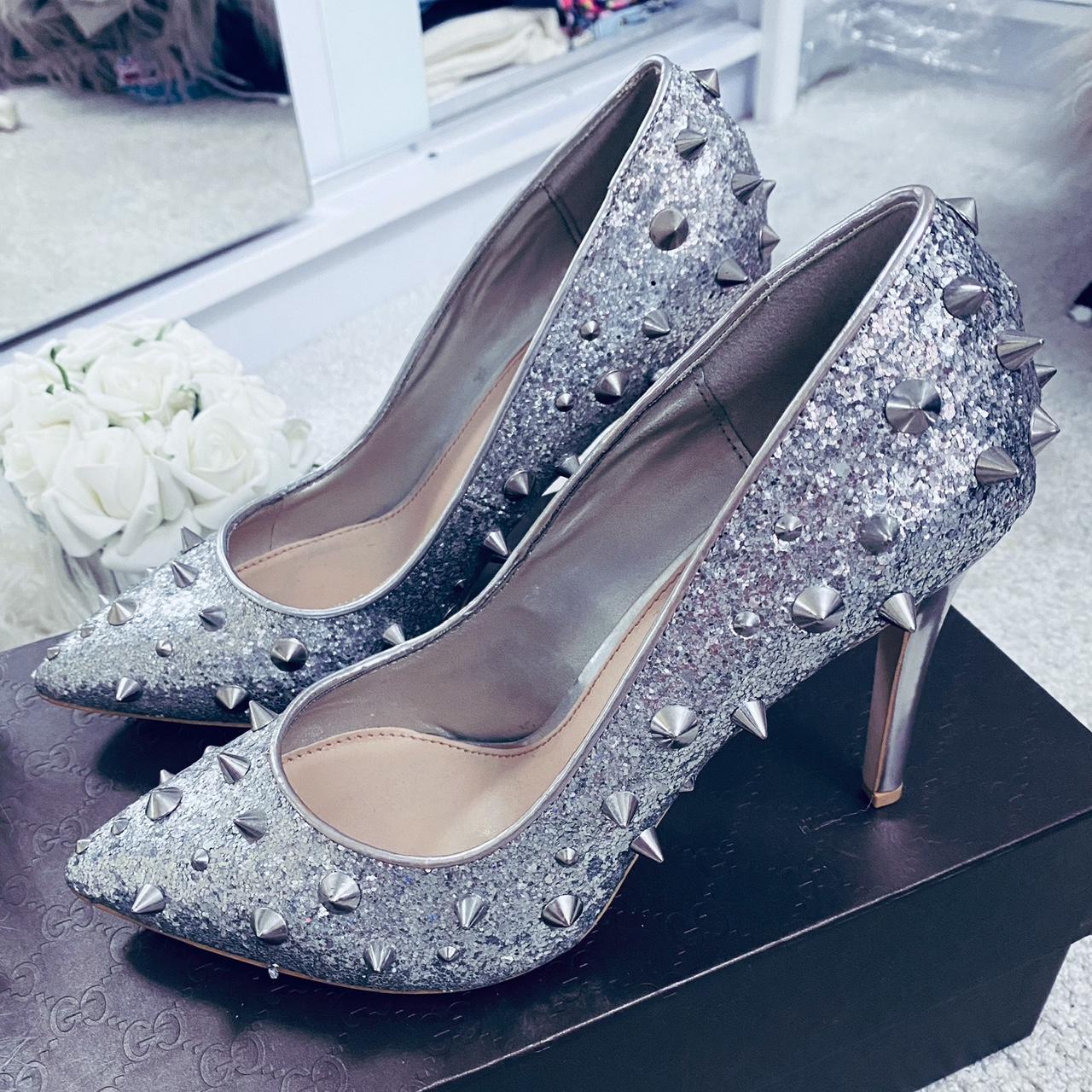 Kurt geiger hot sale glitter heels