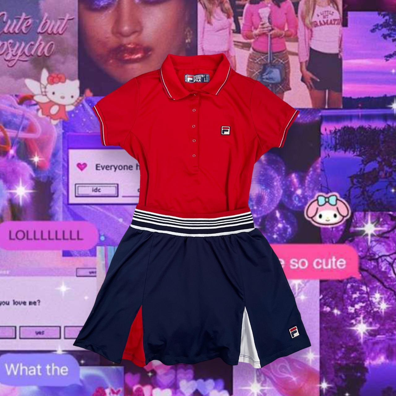 Fila skirt set best sale