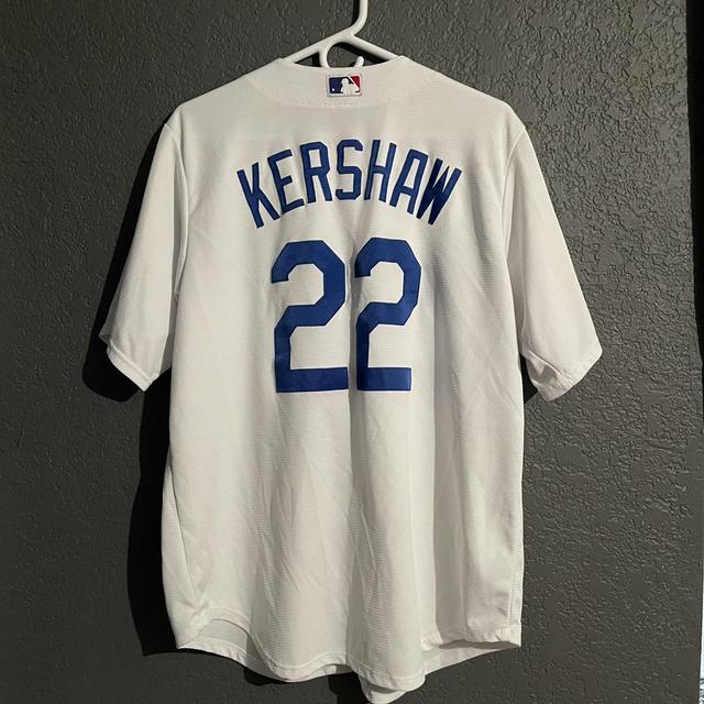 kershaw dodgers jersey youth lmk if you want try - Depop