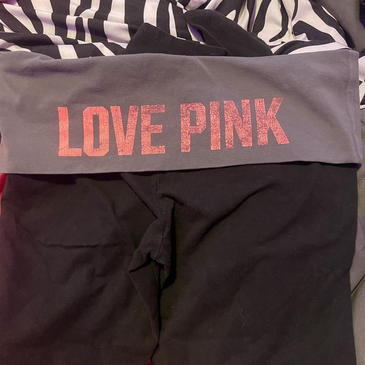 Victoria Secret Pink low rise leggings Size L but - Depop
