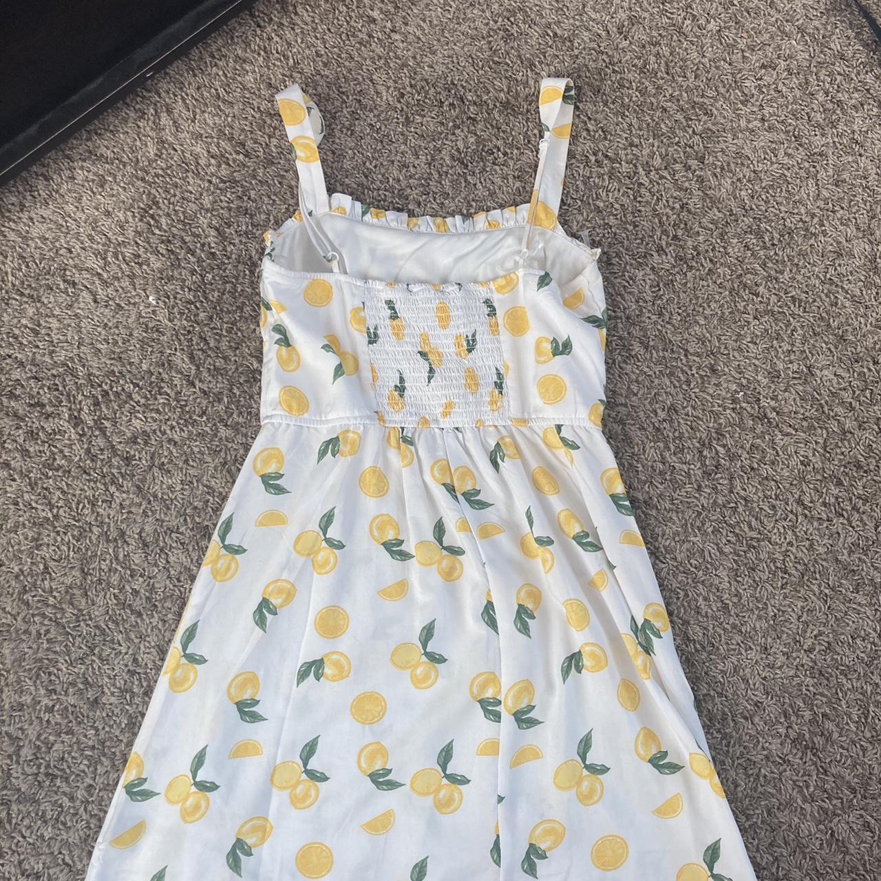 Lemon print sundress from TJ Maxx. She is so loved... - Depop
