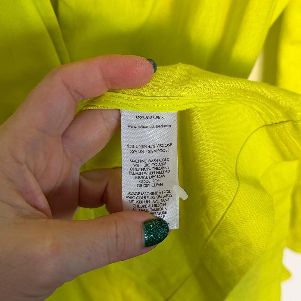 Solid & Striped Women's Tailored jacket - Yellow … - image 5