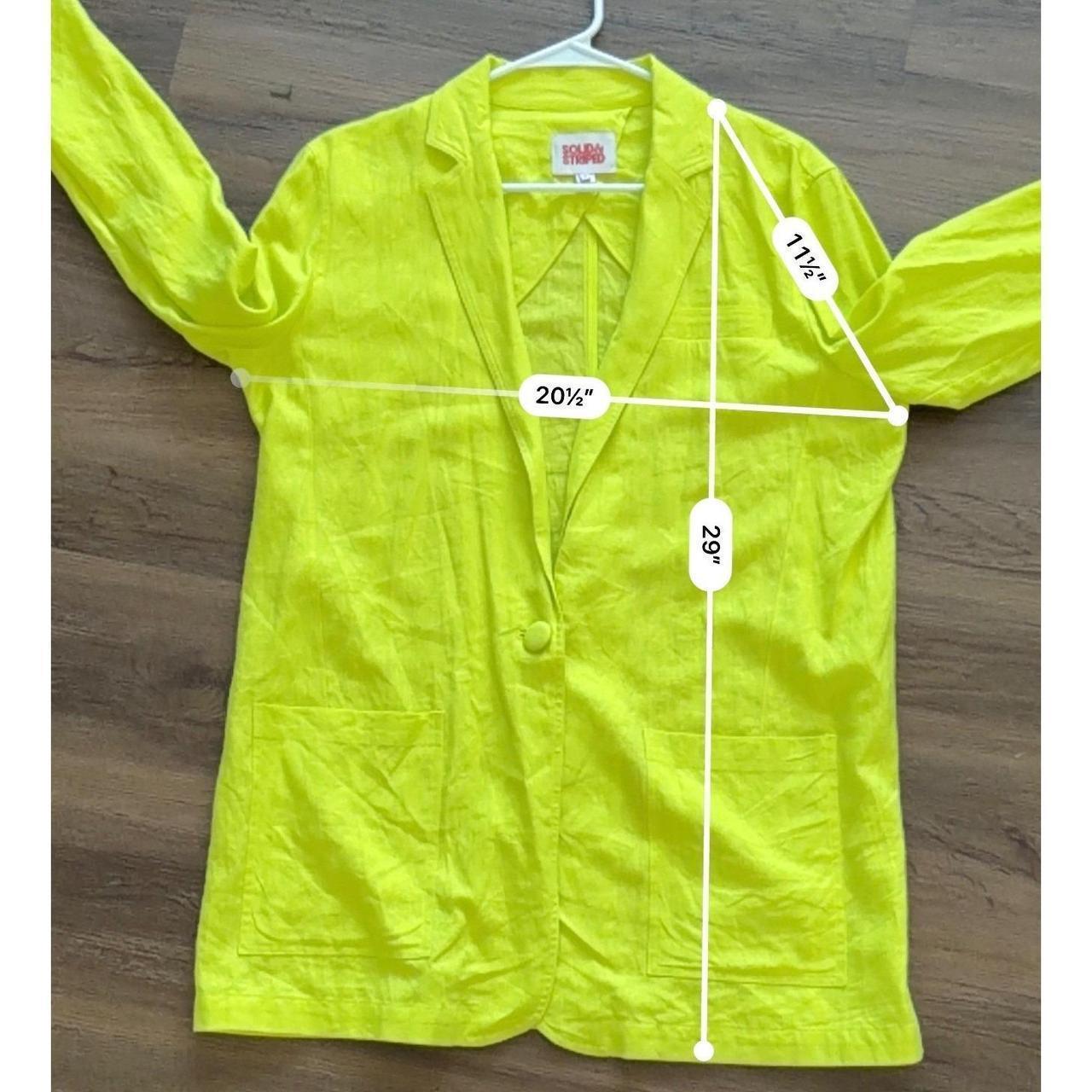 Solid & Striped Women's Tailored jacket - Yellow … - image 4