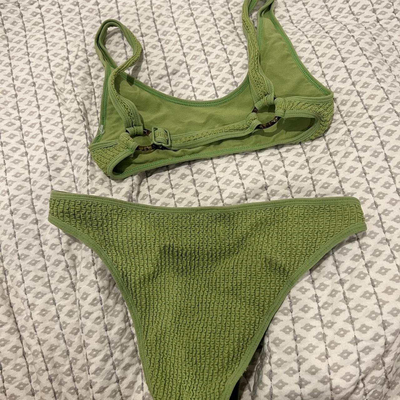 Urban Outfitters Women's Green Bikinisandtankinisets Depop