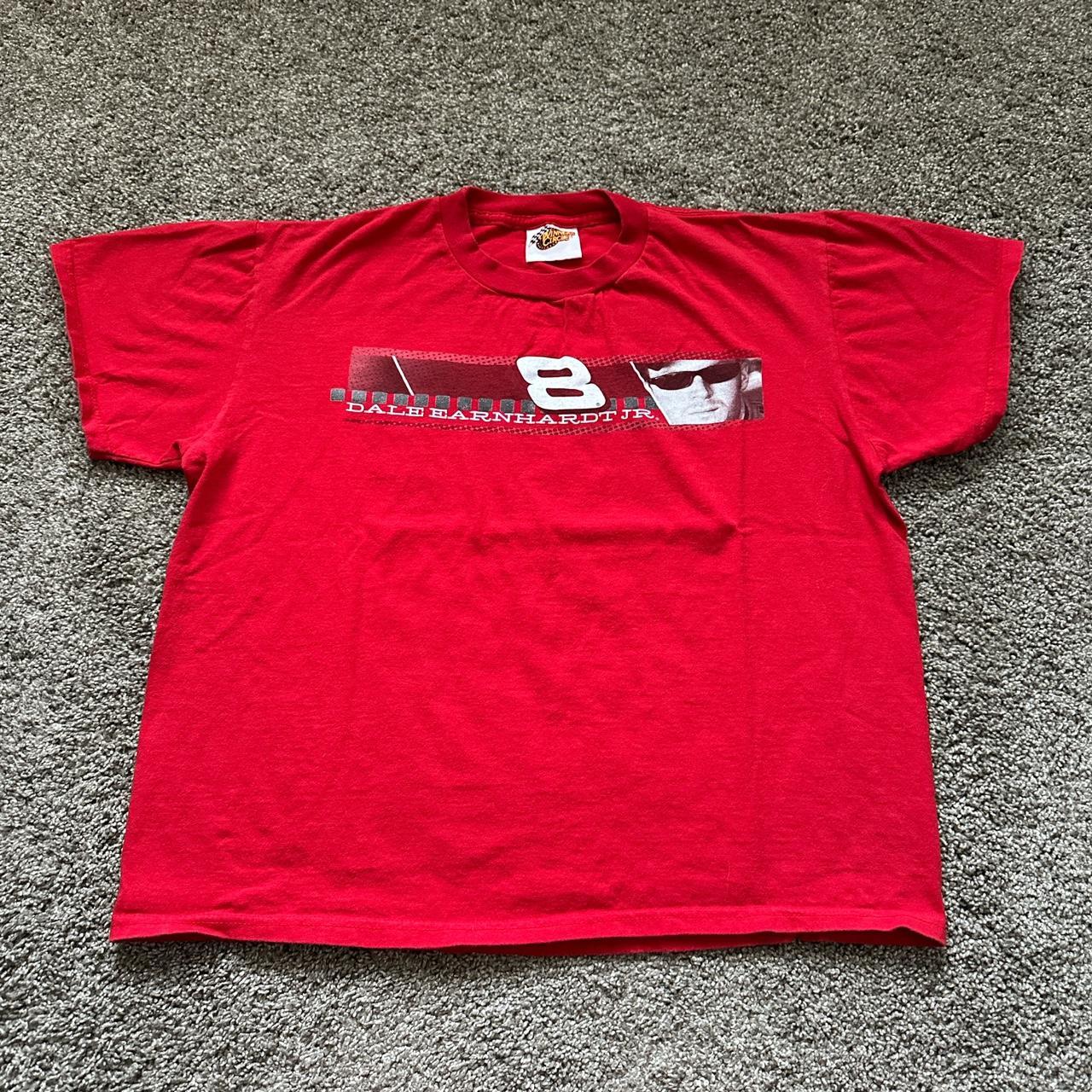 Vintage 2000s Budweiser Nascar Shirt - Tagged:... - Depop