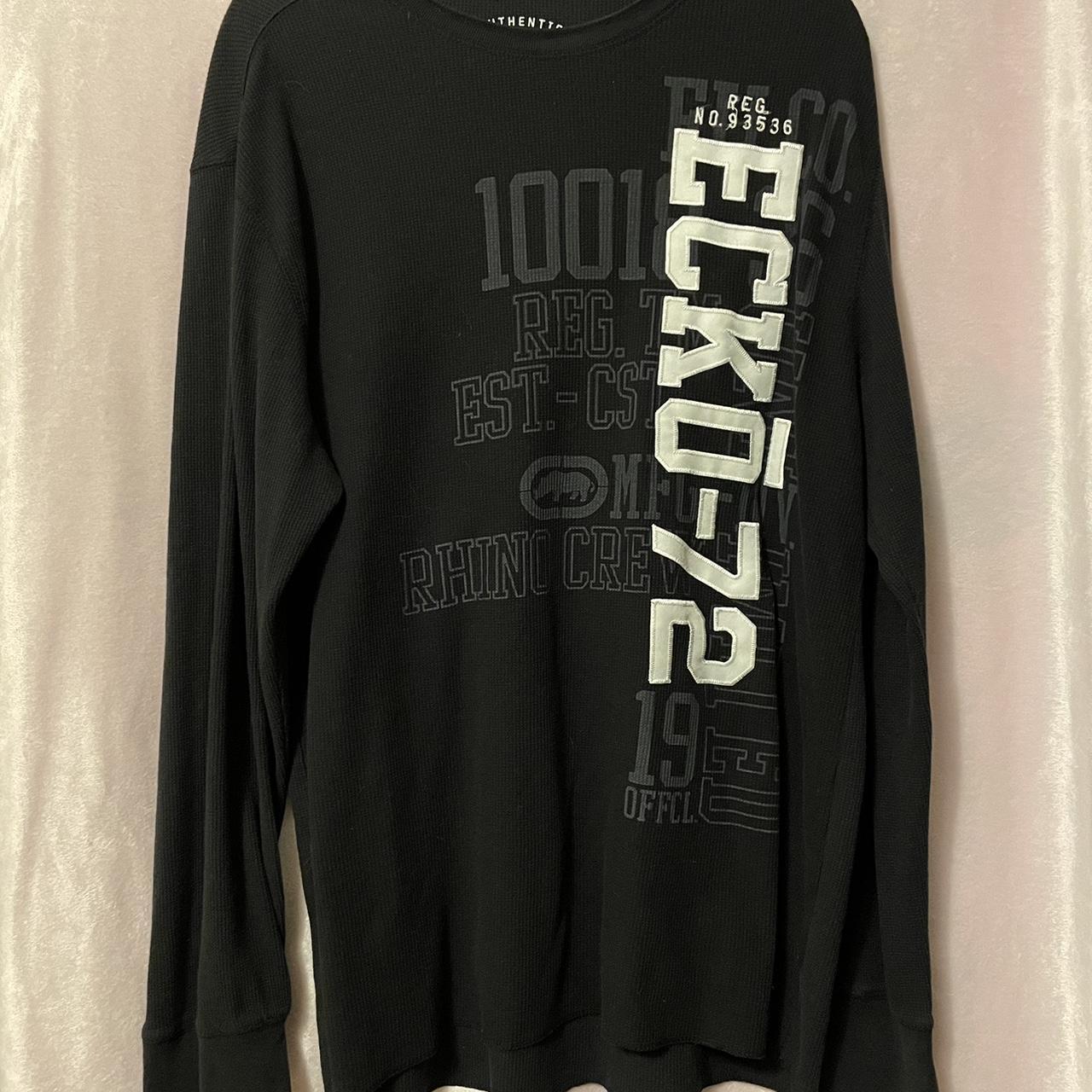 Ecko Unltd. Men's Black Shirt | Depop