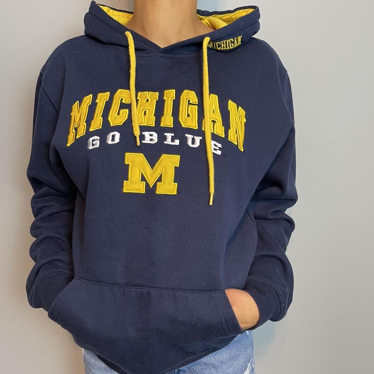 Michigan college sweatshirt. Super comfy and warm. - Depop