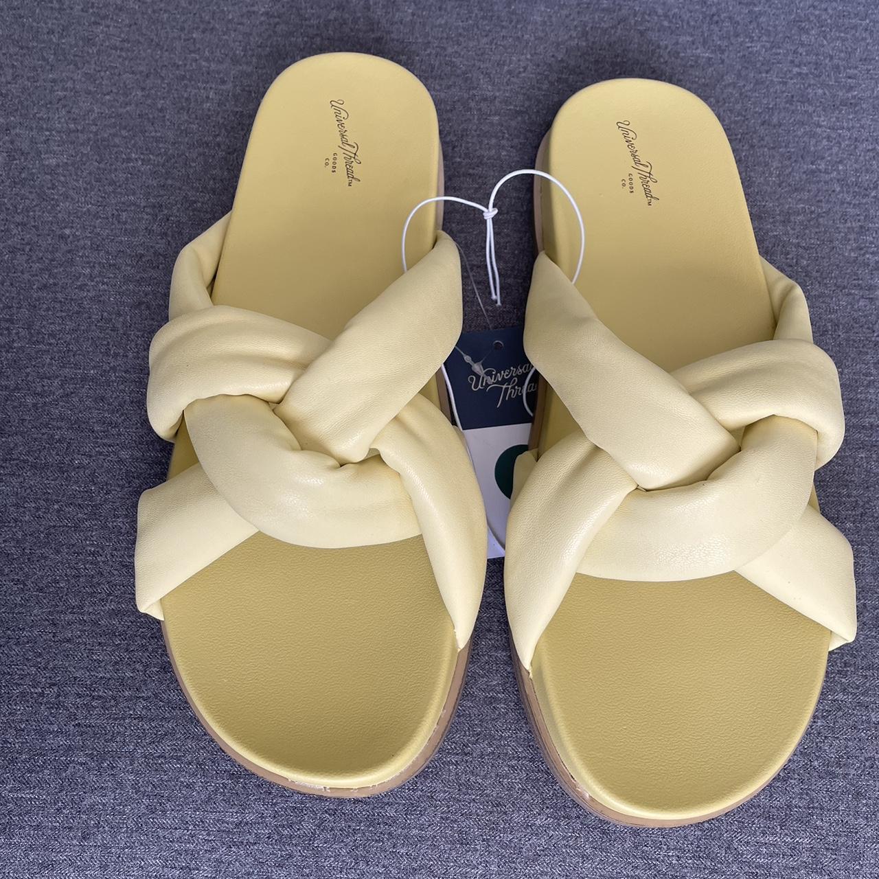 Universal Thread Goods Co. Flat Sandal Cosette... - Depop