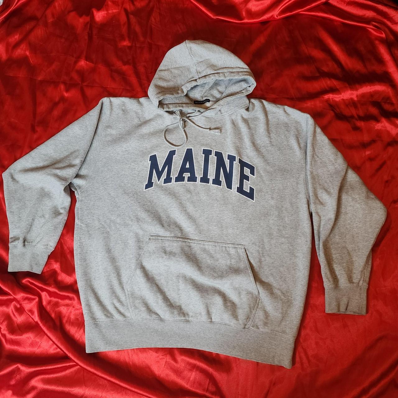 Brandy melville maine christy hoodie Oversized... Depop