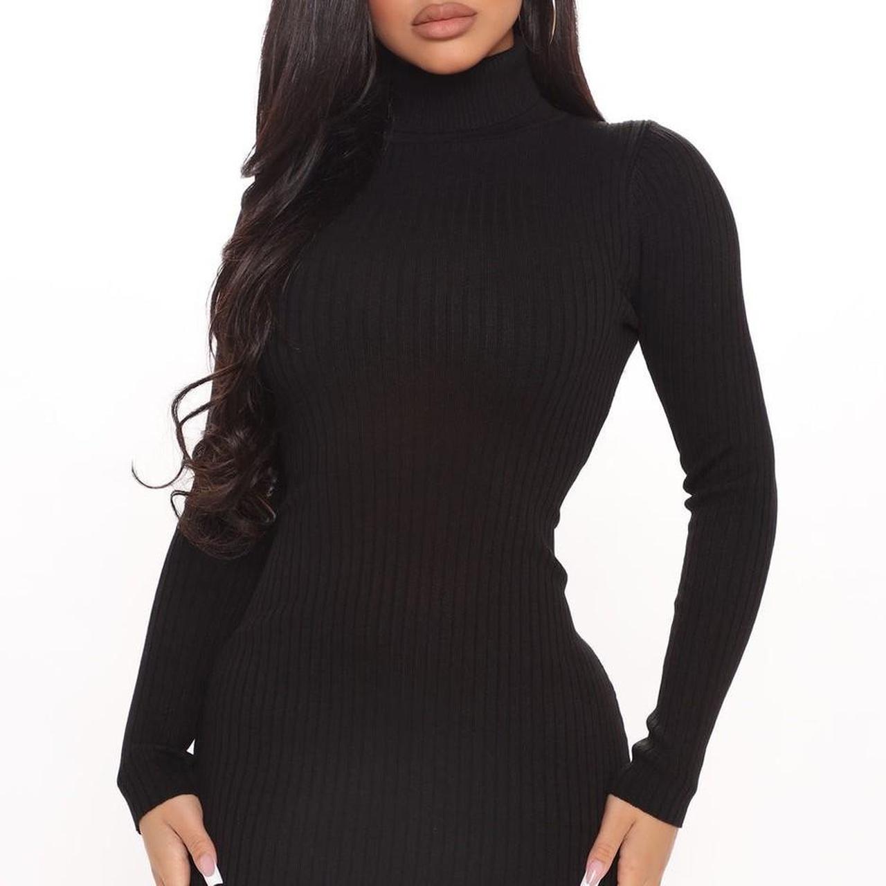 Turtleneck dress fashion outlet nova