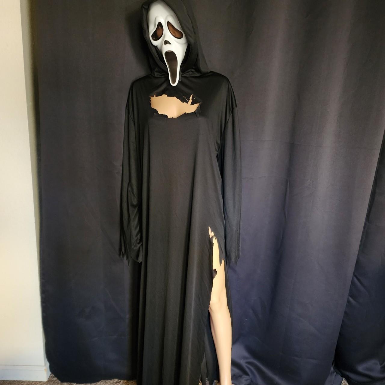 Female Ghost Face costume cosplay, One size fits some...