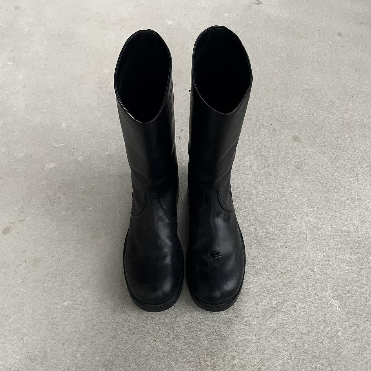 Raf Simons F/W 2019 Leather Piercing Boots Runway / | Depop