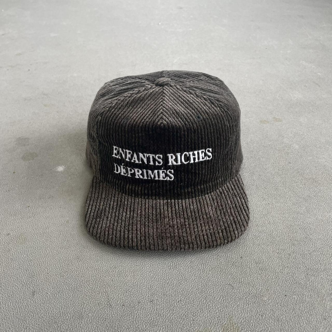 帽子その他 Enfants Riches Deprimes Black baseball cap in cotton Enfants Riches Déprimés Black baseball cap in cotton