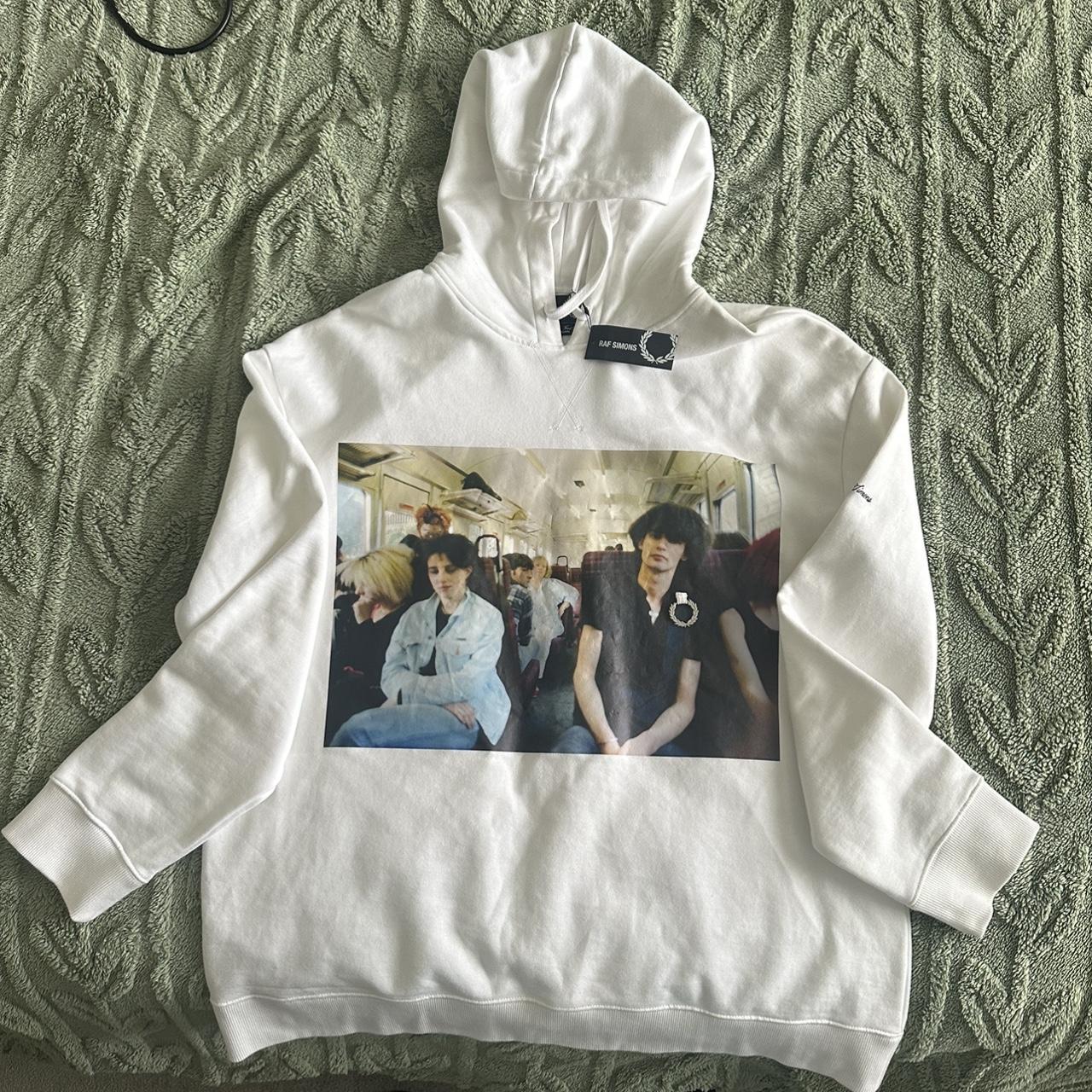 Raf simons X Fred Perry graphic hoodie,