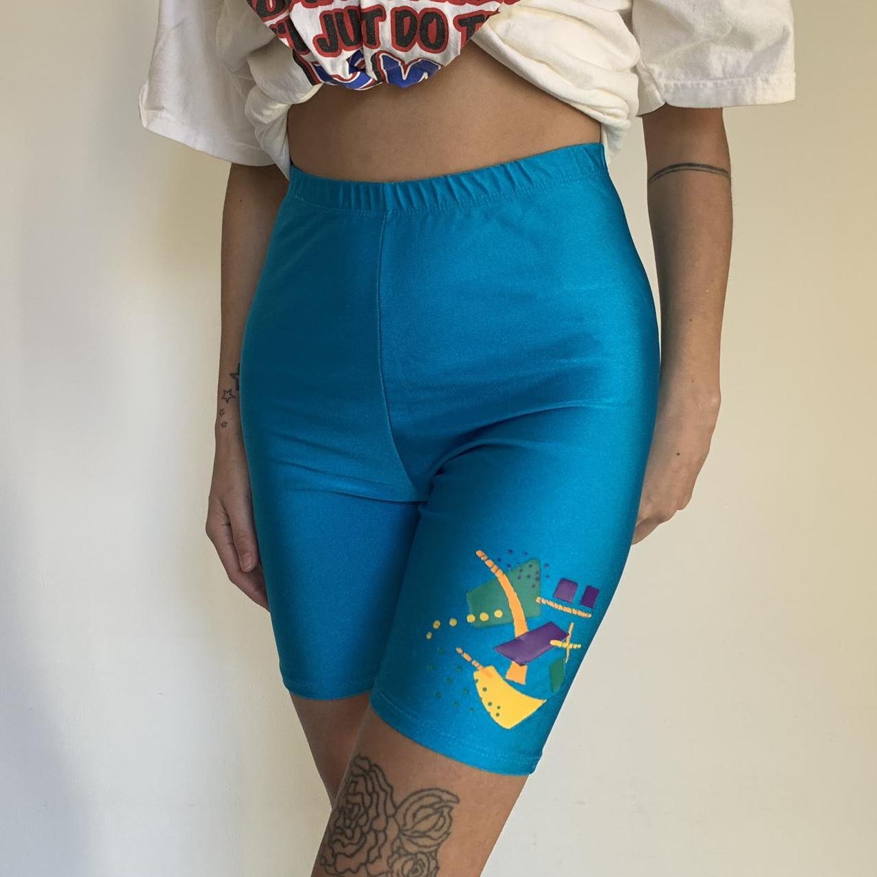 Vintage 80s Body Force Turquoise Blue High Waist | Depop Vintage 80s Body Force Turquoise Blue High Waist | Depop