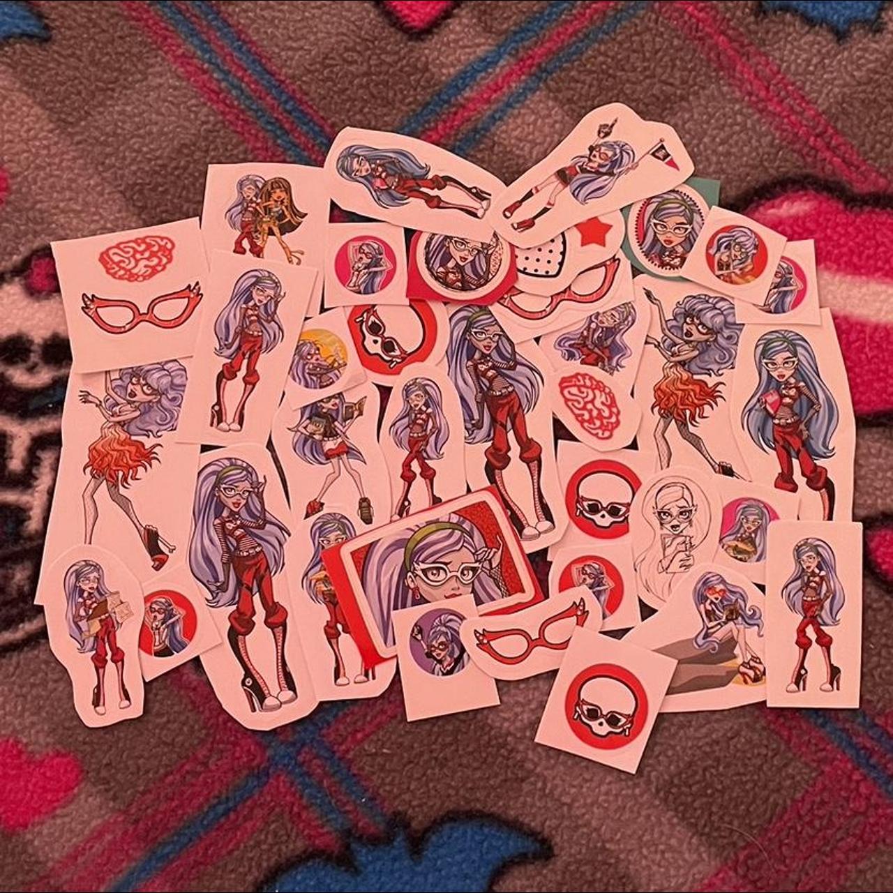 Bratz dolls sticker page 20 stickers per page I - Depop