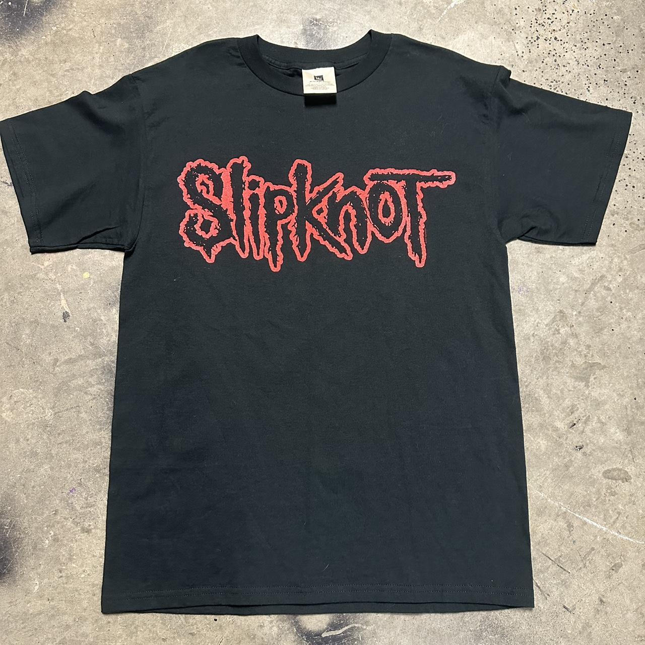 Vintage 2001 Slipknot Double Sided Tee Excellent Depop