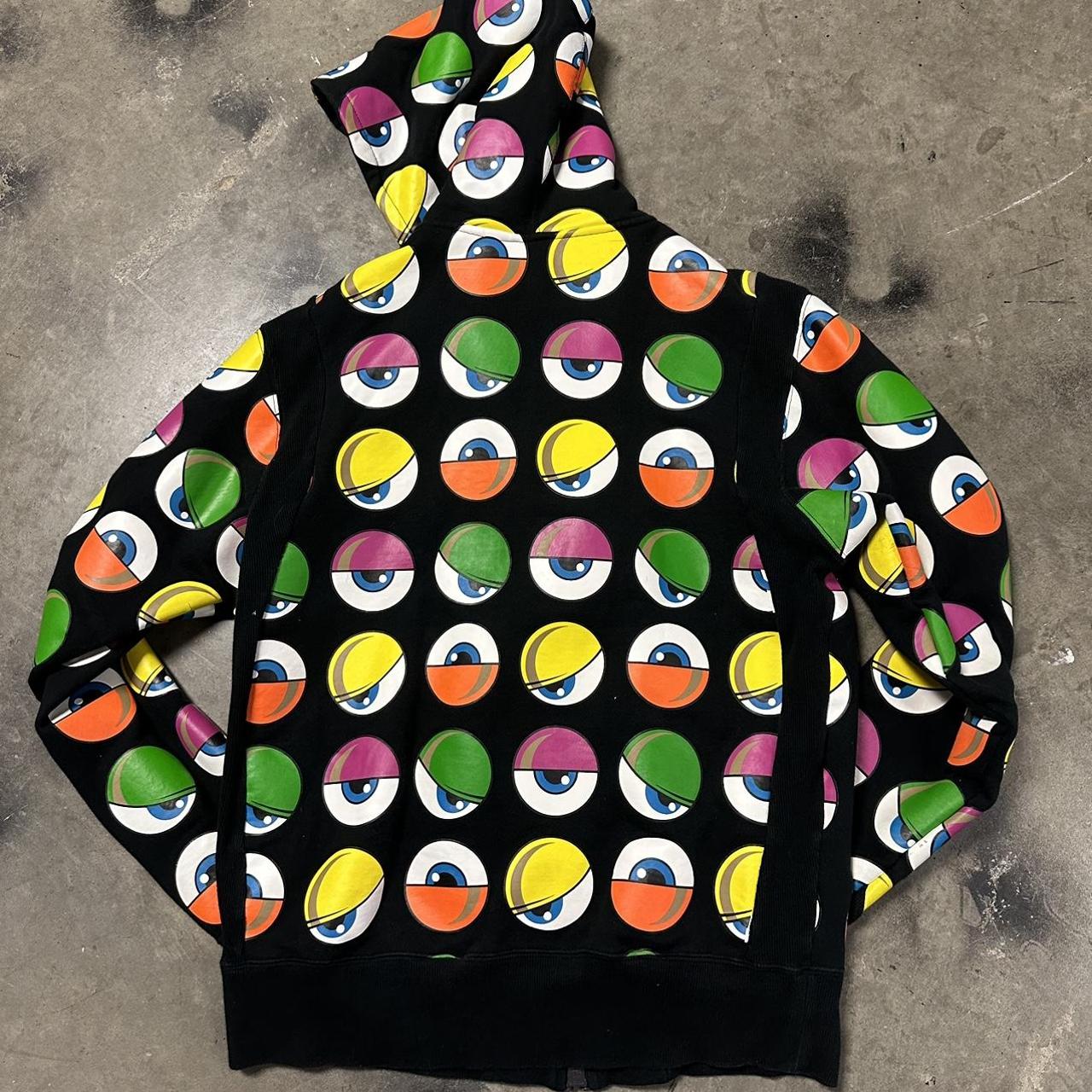 Eyeball Kidrobot Limited Edition zipup Hoodie 118... Depop