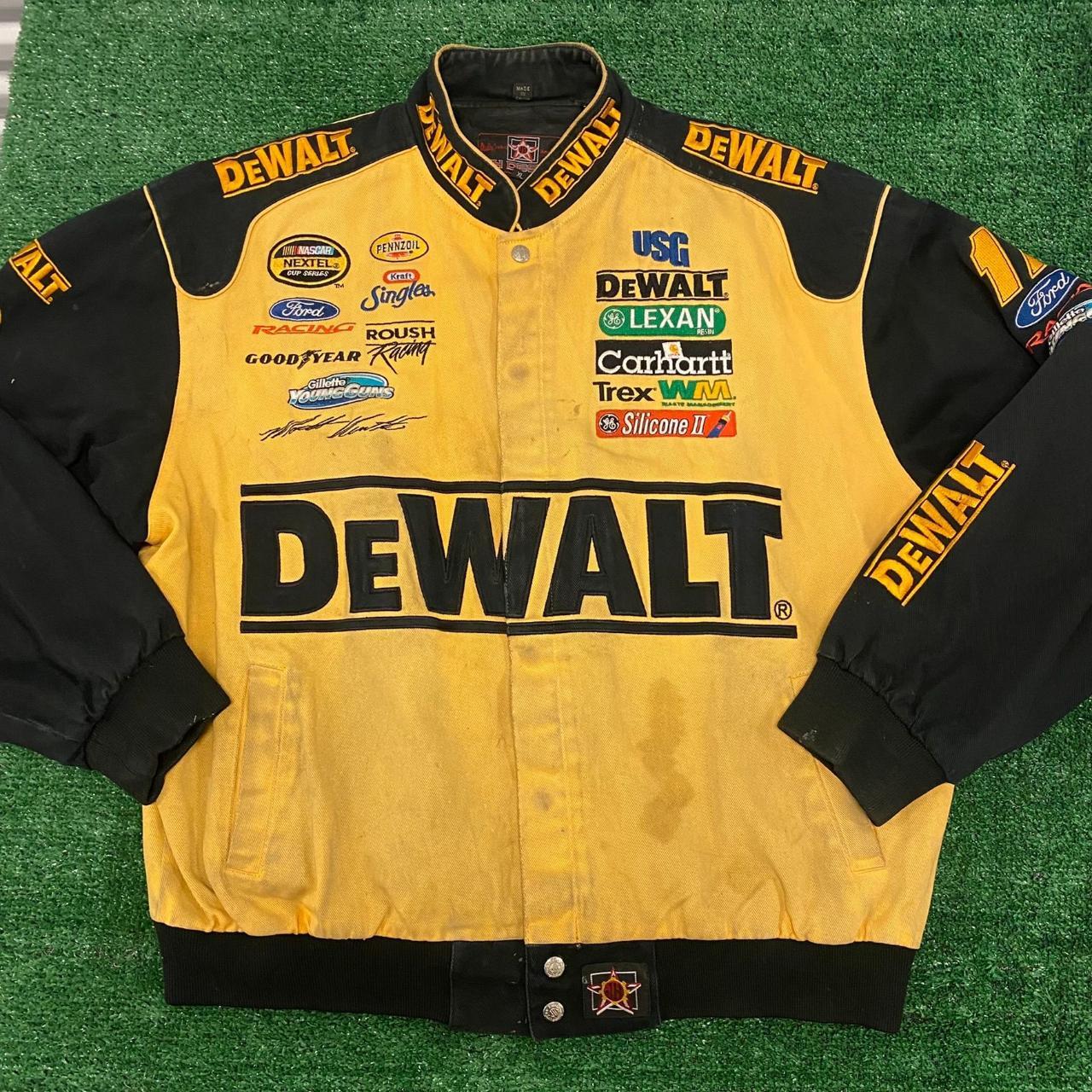 Dewalt Vintage NASCAR Racing Jacket Size: XL Chest: | Depop