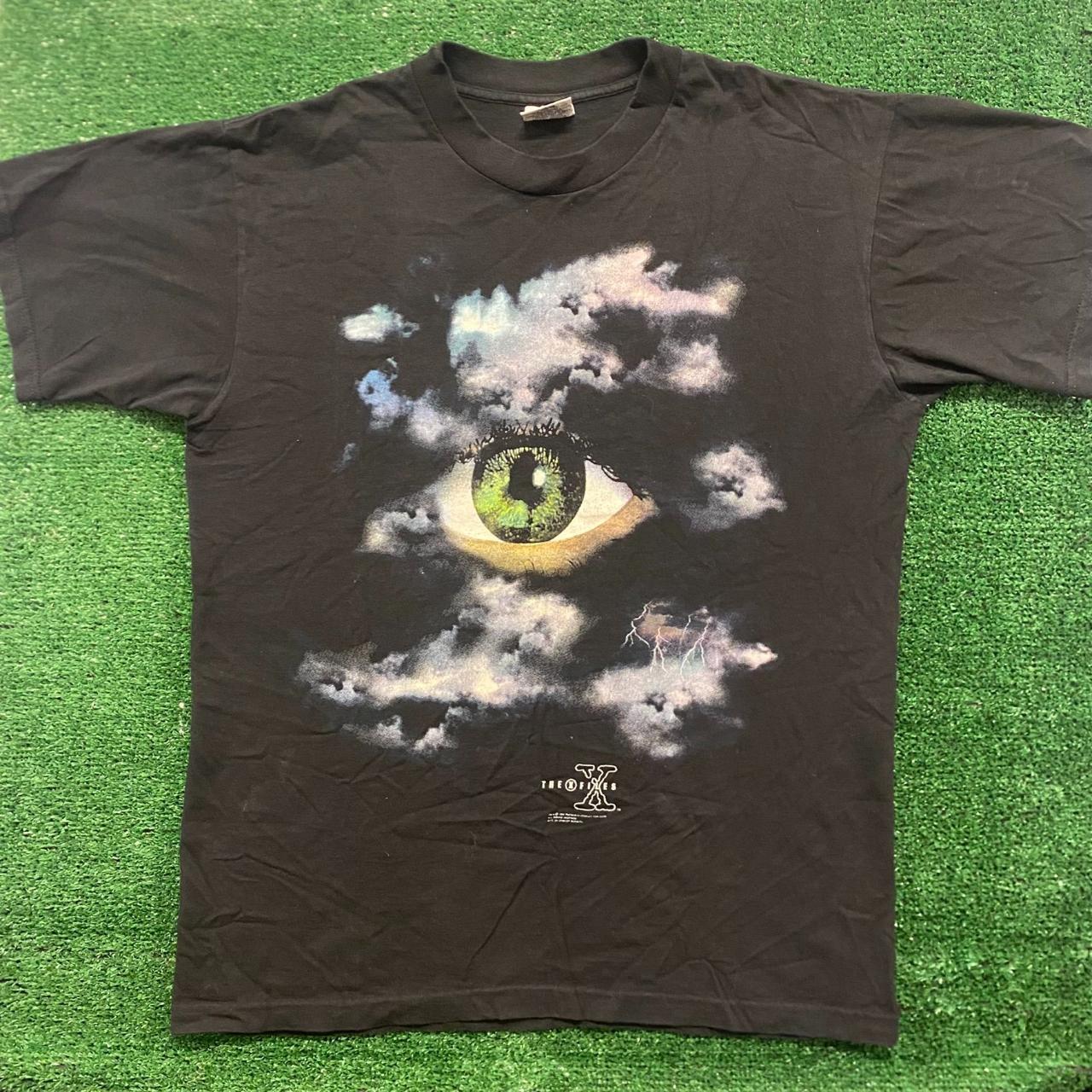 X-Files Eye Vintage 90s Movie T-Shirt, Size: L, Chest:...