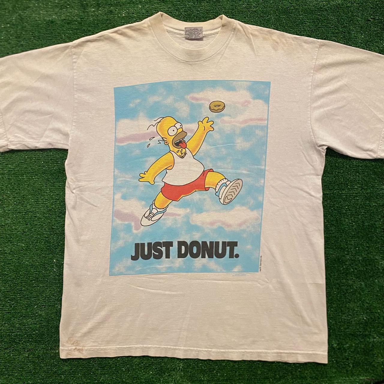 The Simpsons Nike Parody Vintage 90s Cartoon... - Depop