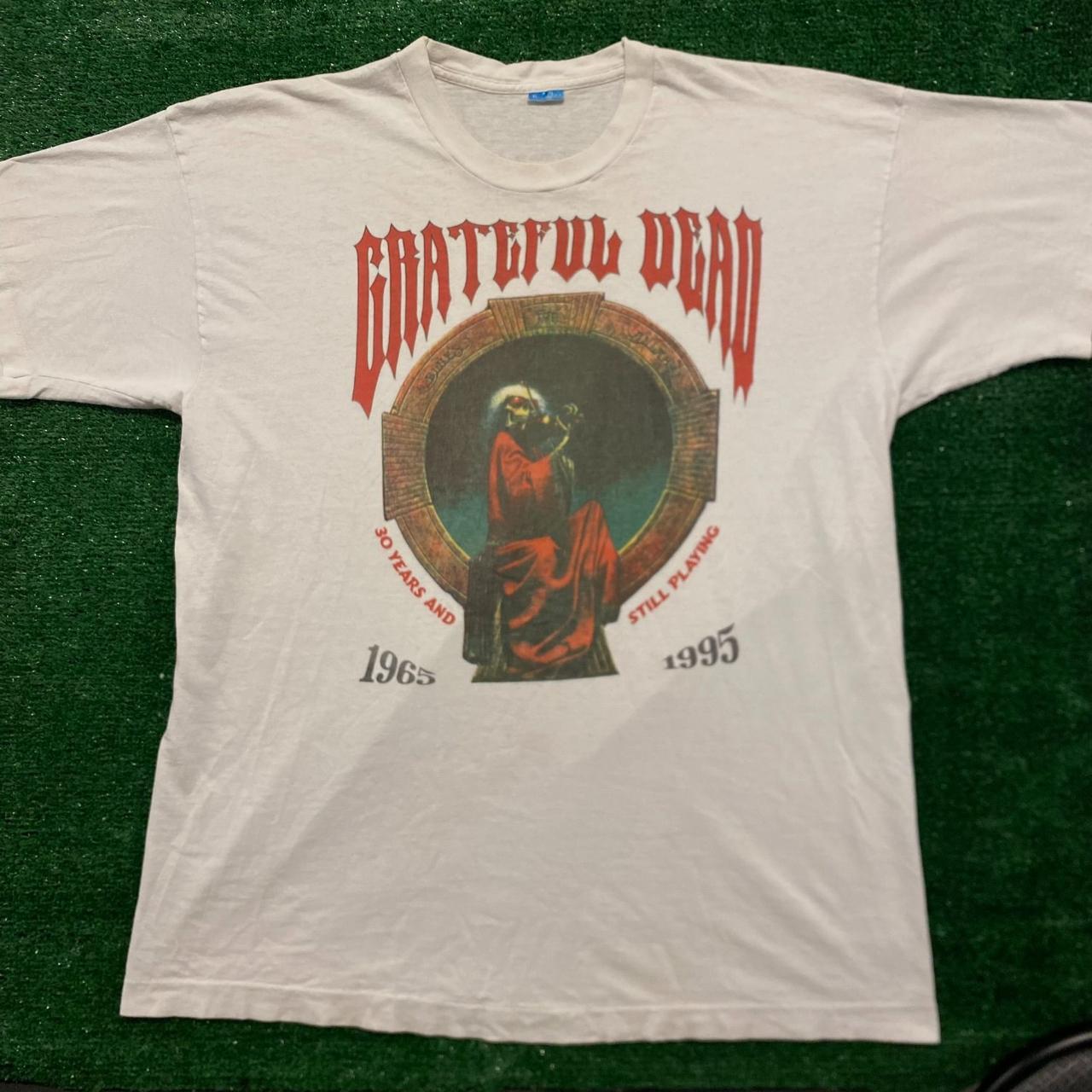 Grateful Dead 30 Years Vintage 90s Band... - Depop