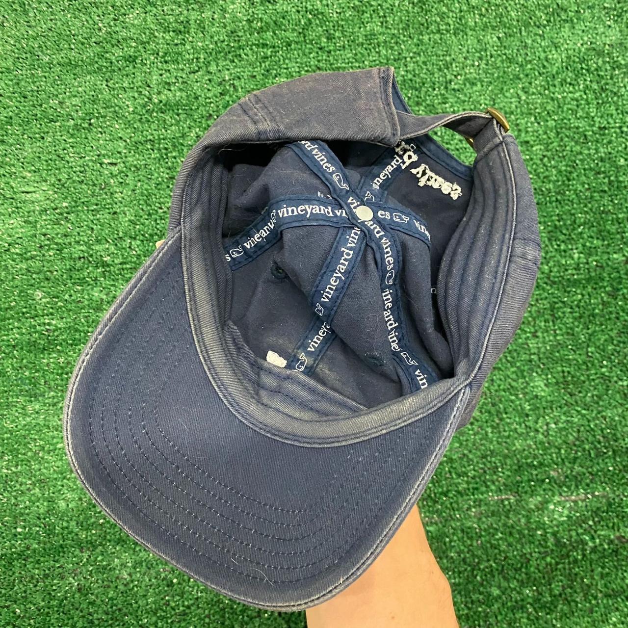 VINEYARD VINES Men's Whale Logo Baseball Hat, Vineyard Navy, One Size