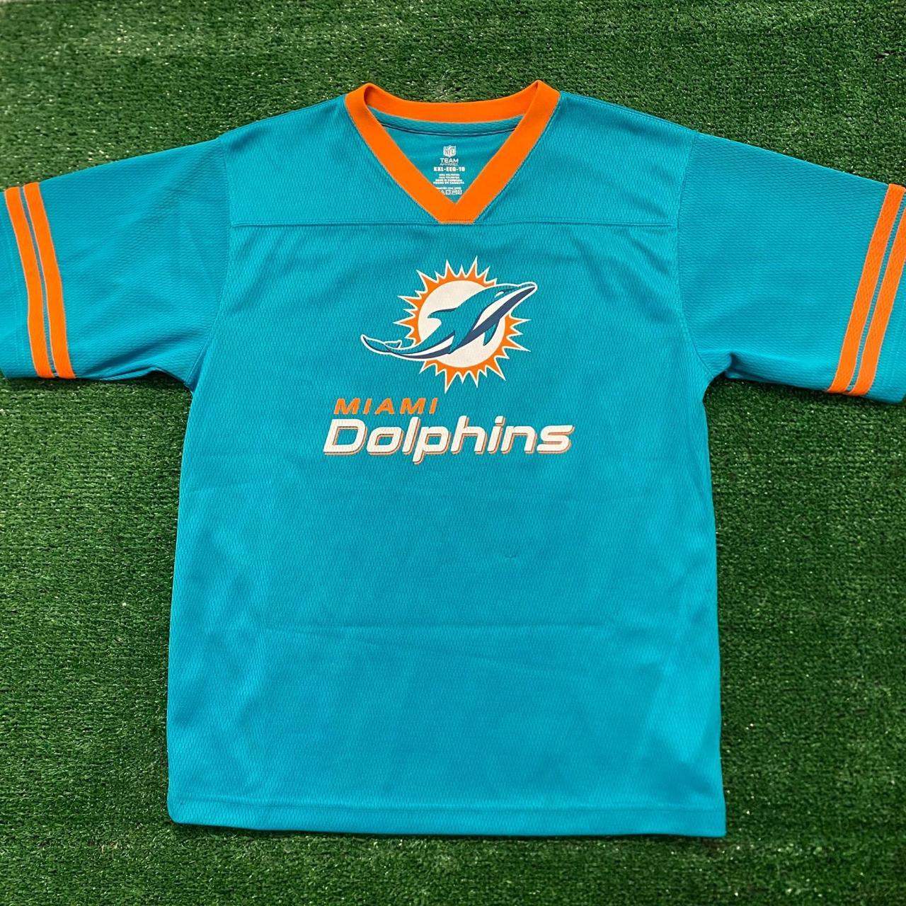 Free shipping Vintage Miami dolphins jersey - Depop