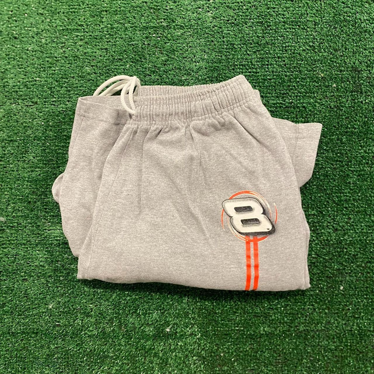 NASCAR Men's Grey Shorts Depop