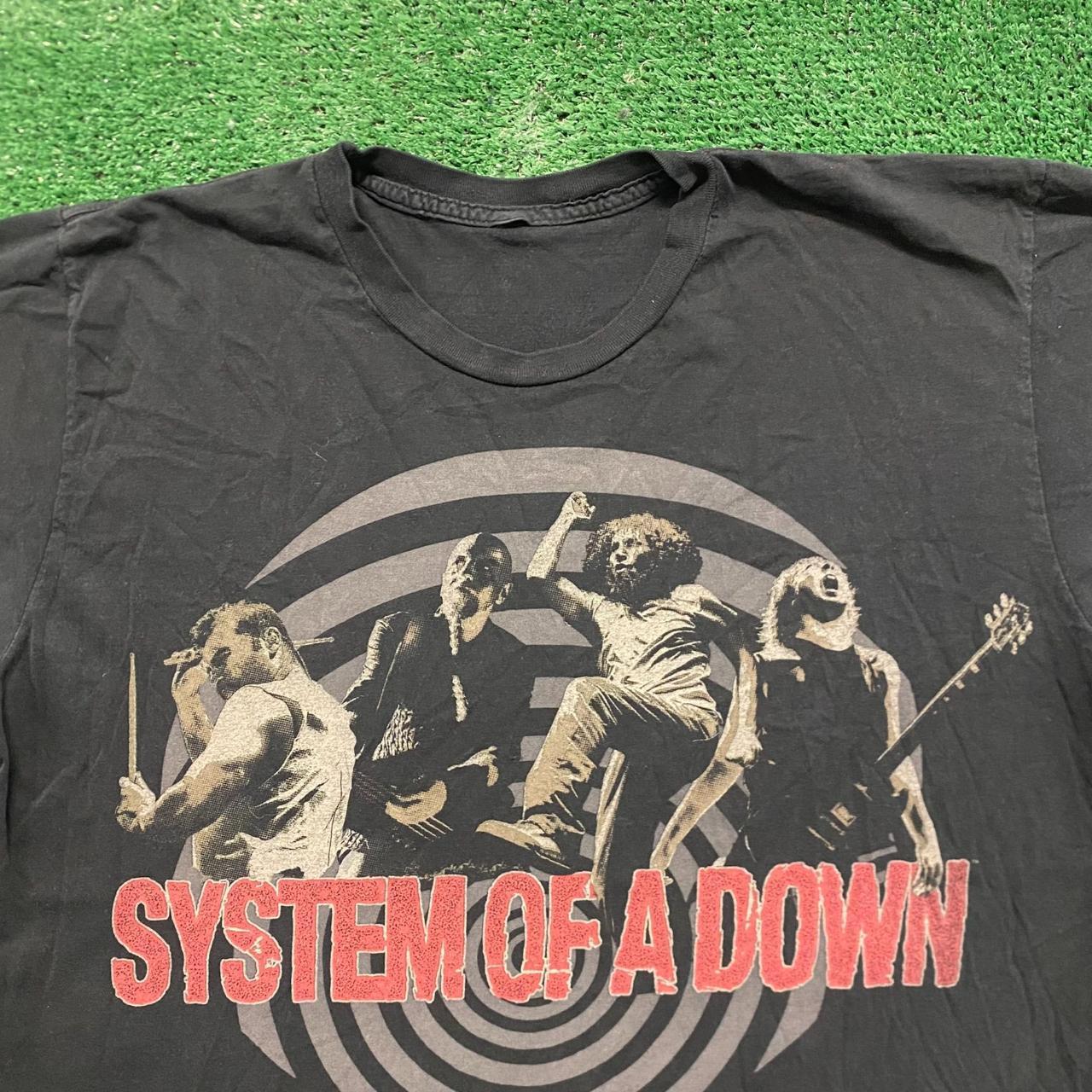 System of a Down Vintage Metal Band TShirt Size... Depop