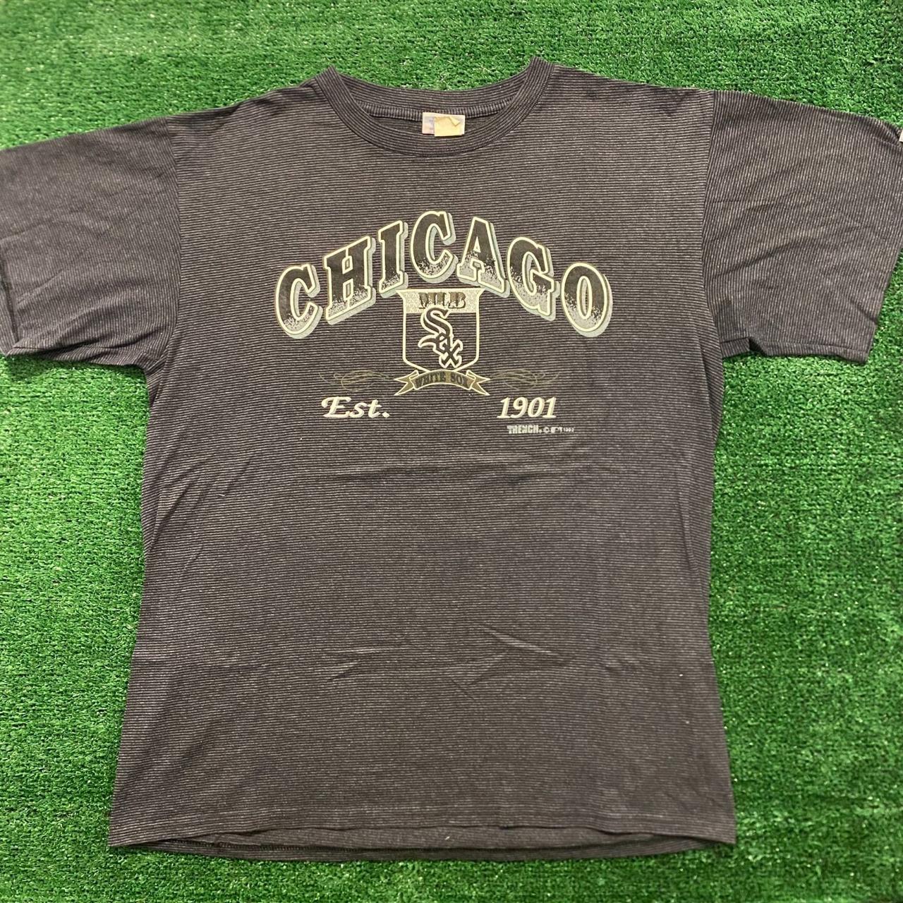 Vintage 1998 Chicago White Sox T-shirt On Pro - Depop