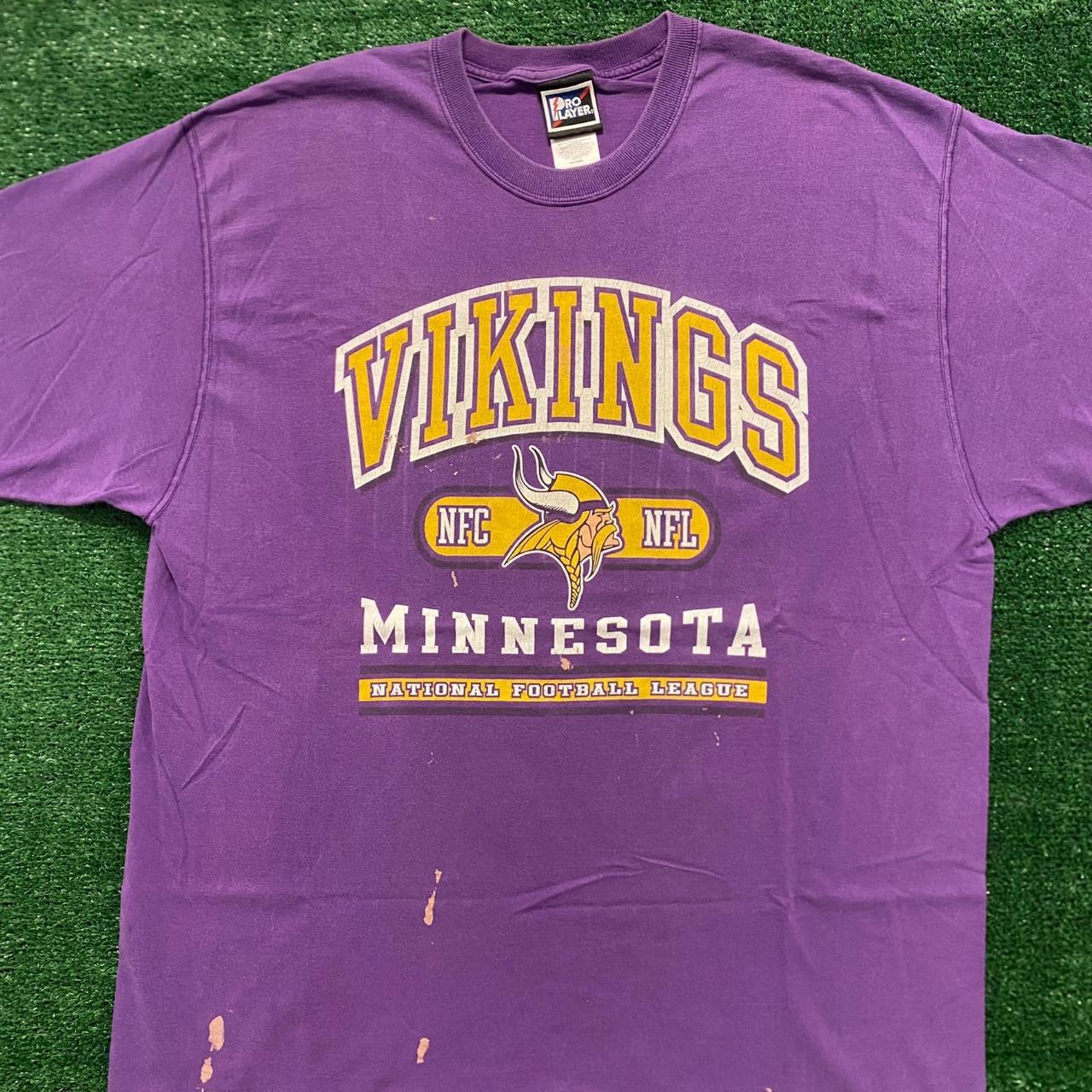 Vtg Minnesota Vikings Sweatshirt Men's Size XL NFL Football Purple