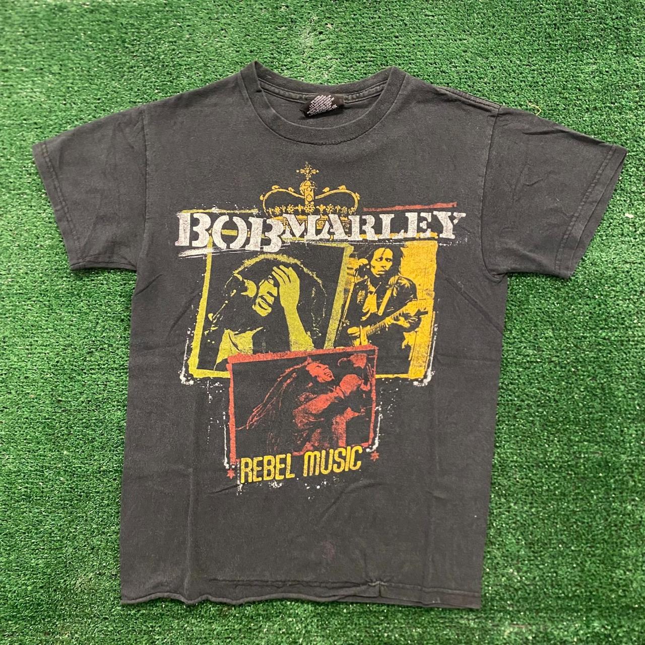 Bob Marley Vintage Reggae Rasta Band T-Shirt Size:... - Depop