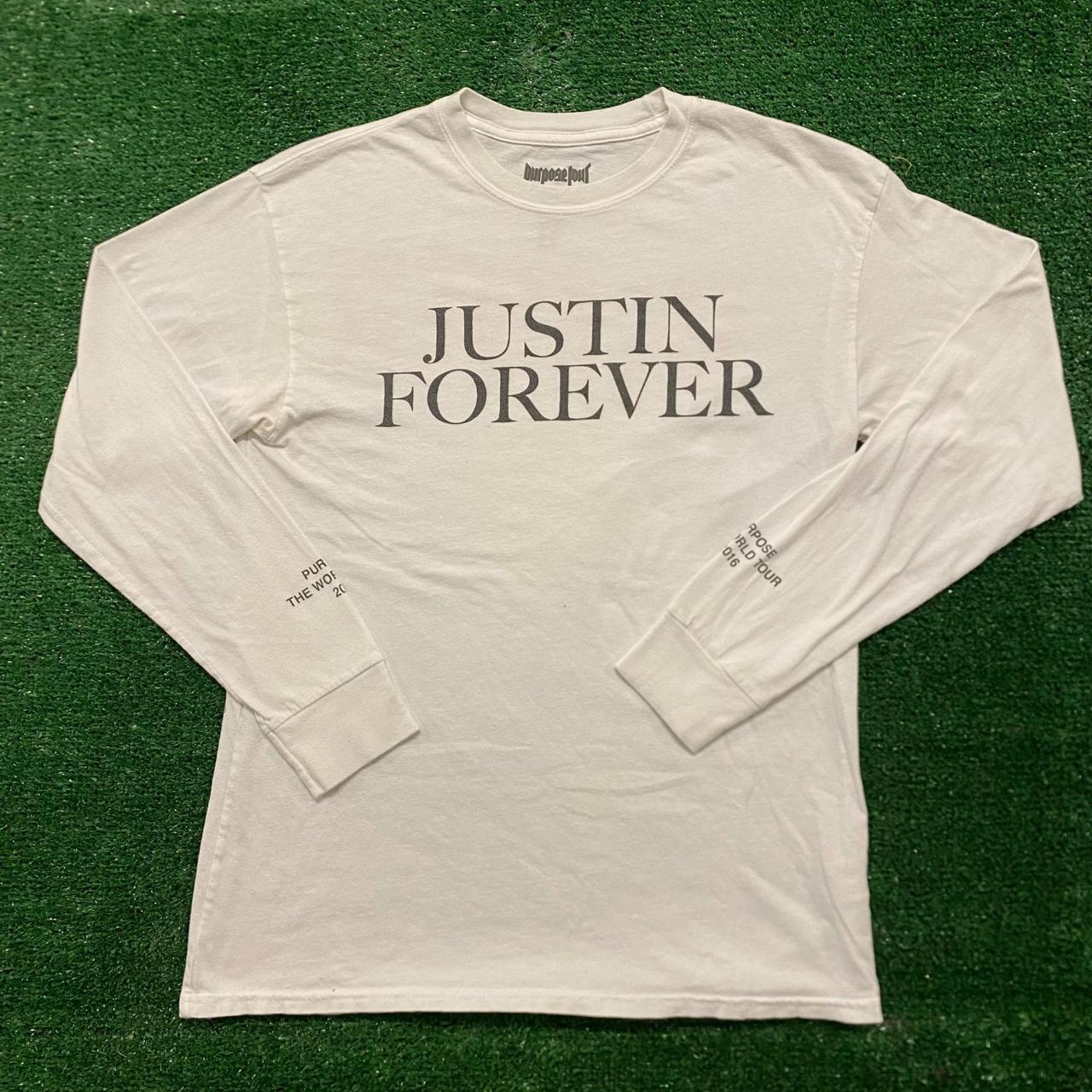 Justin Bieber Purpose Tour Vintage Band... - Depop