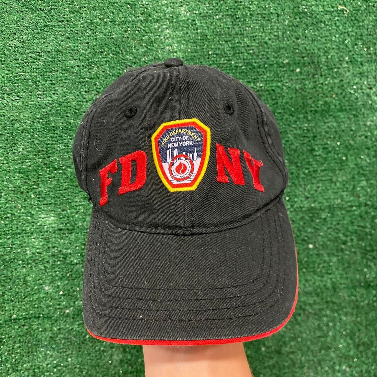 Vintage New York Fire Department Snapback - Depop