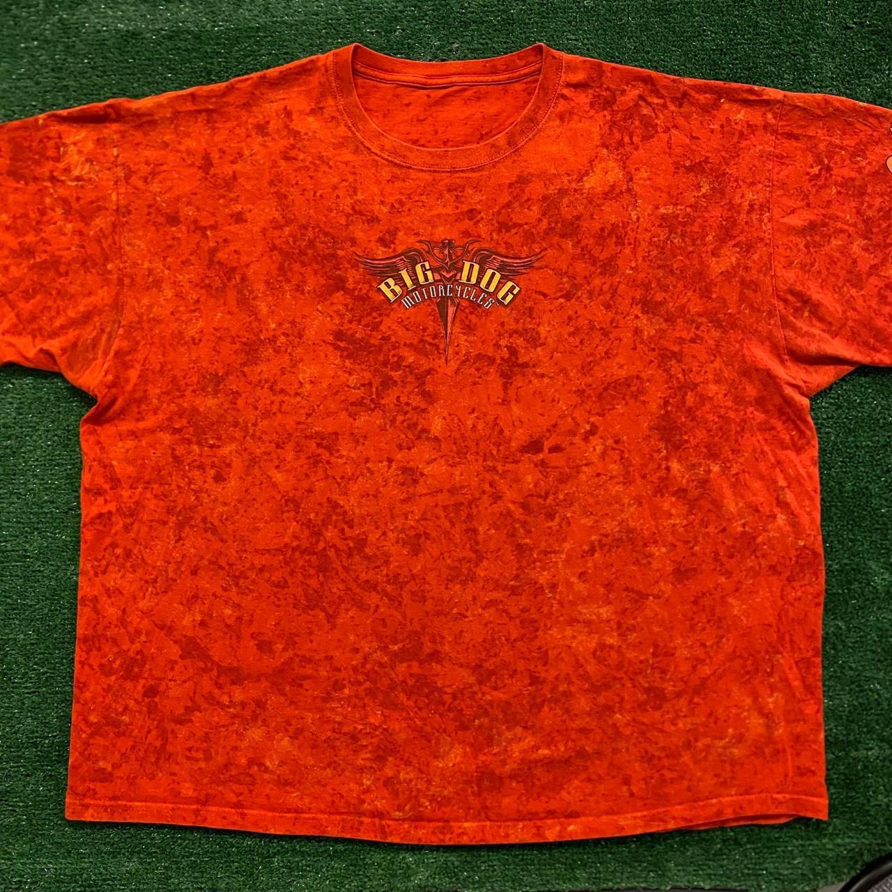 American Vintage Men's Orange T-shirt | Depop