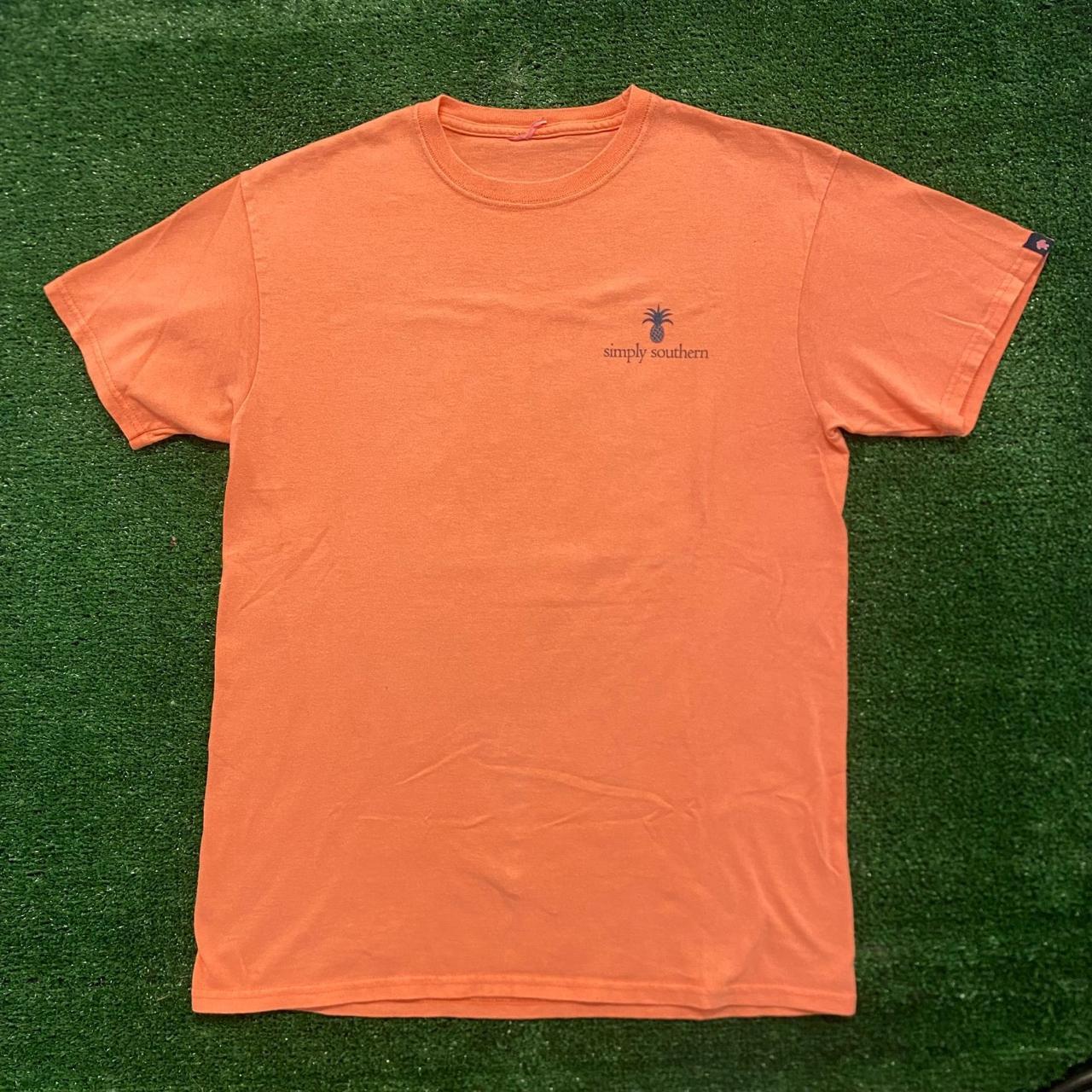 American Vintage Men's T-Shirt - Orange - M