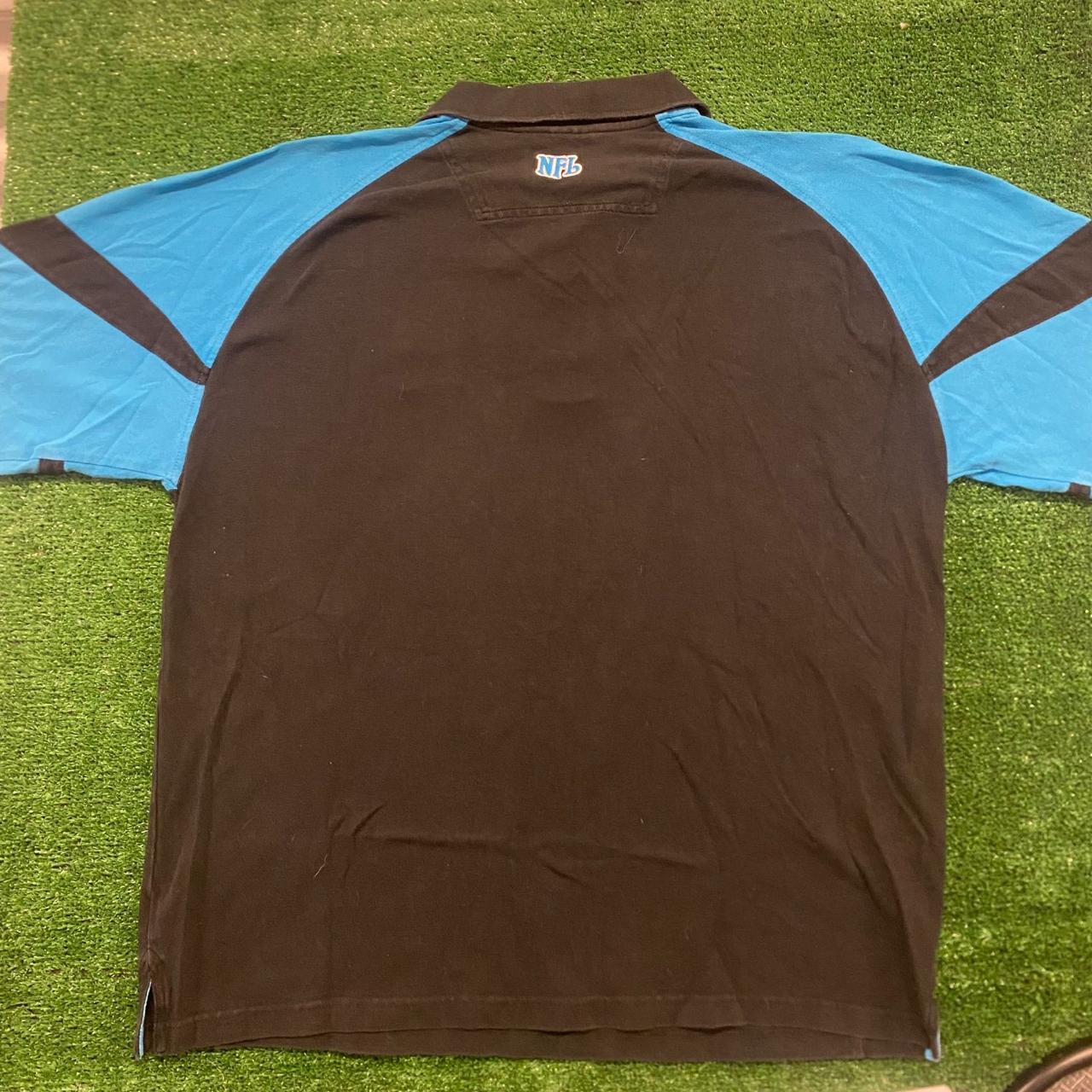 Nike Dri-Fit NFL Carolina Panthers Polo Shirt. - Depop