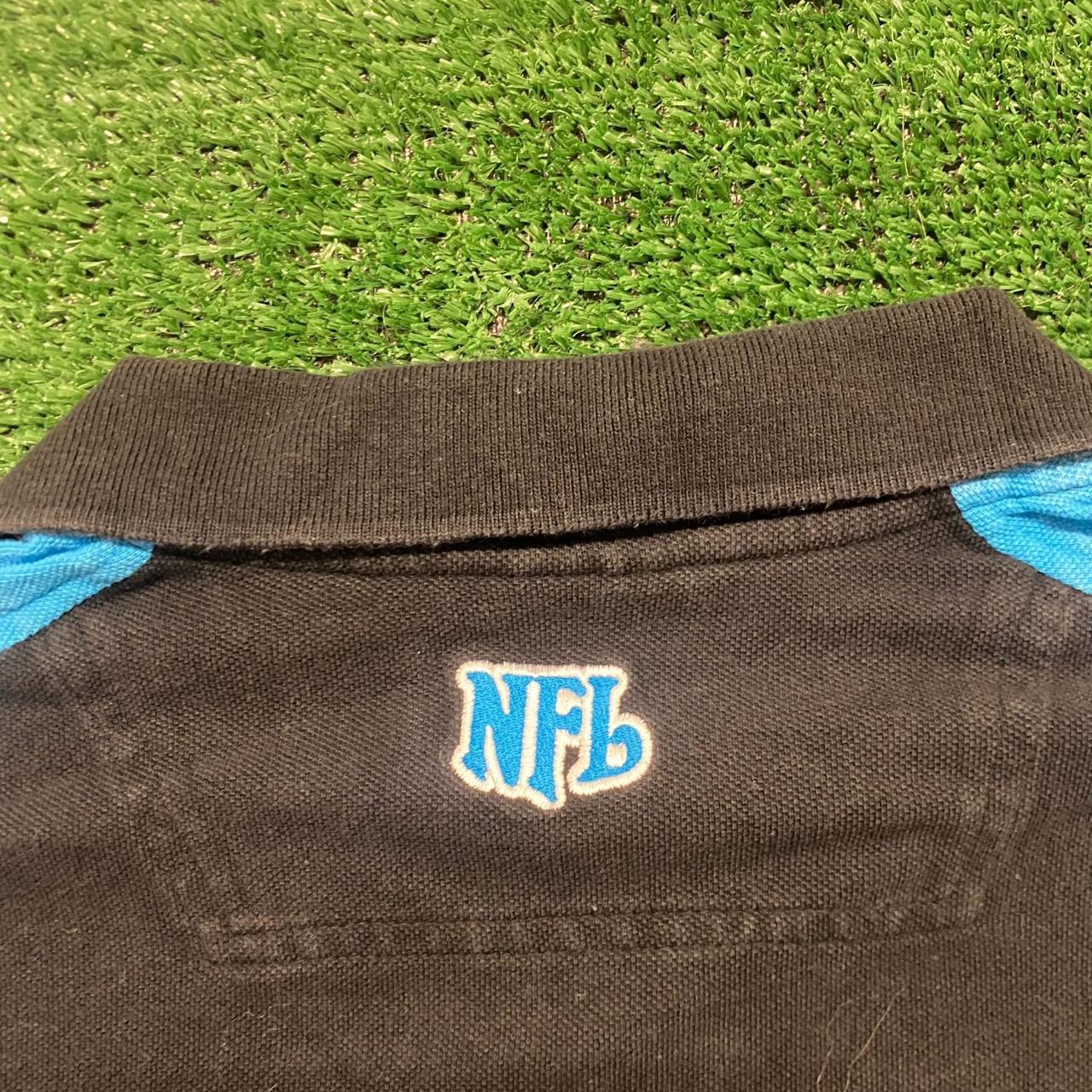 Nike Dri-Fit NFL Carolina Panthers Polo Shirt. - Depop