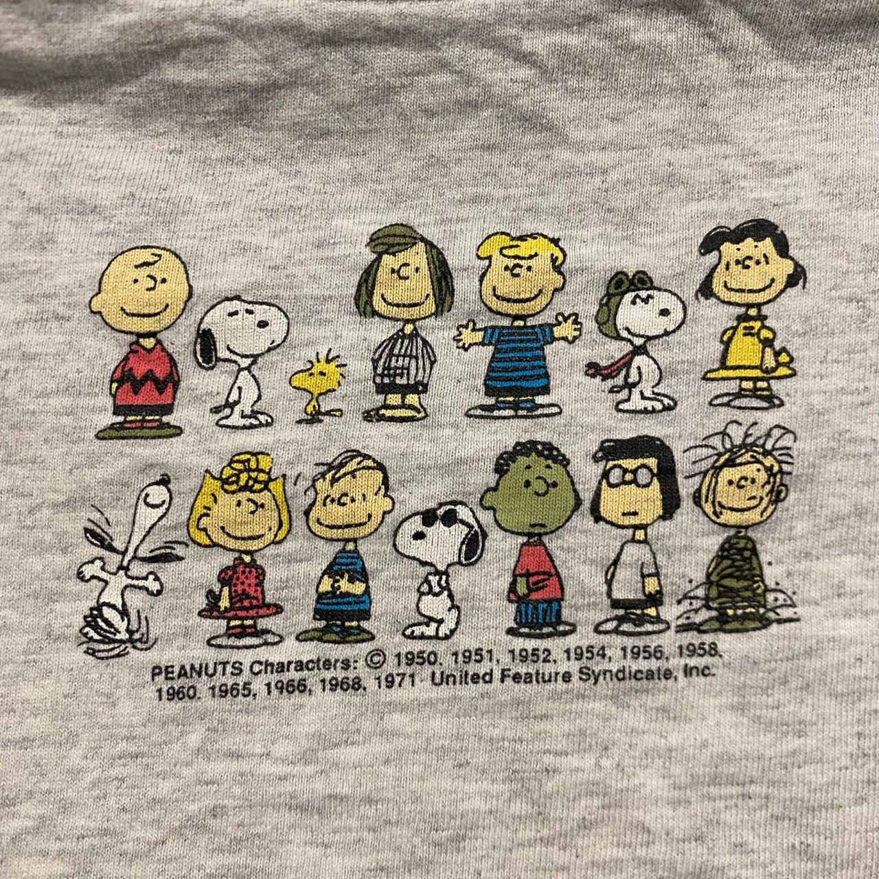 Rare Vintage 90s Peanuts Snoopy Single Stitch Comic...