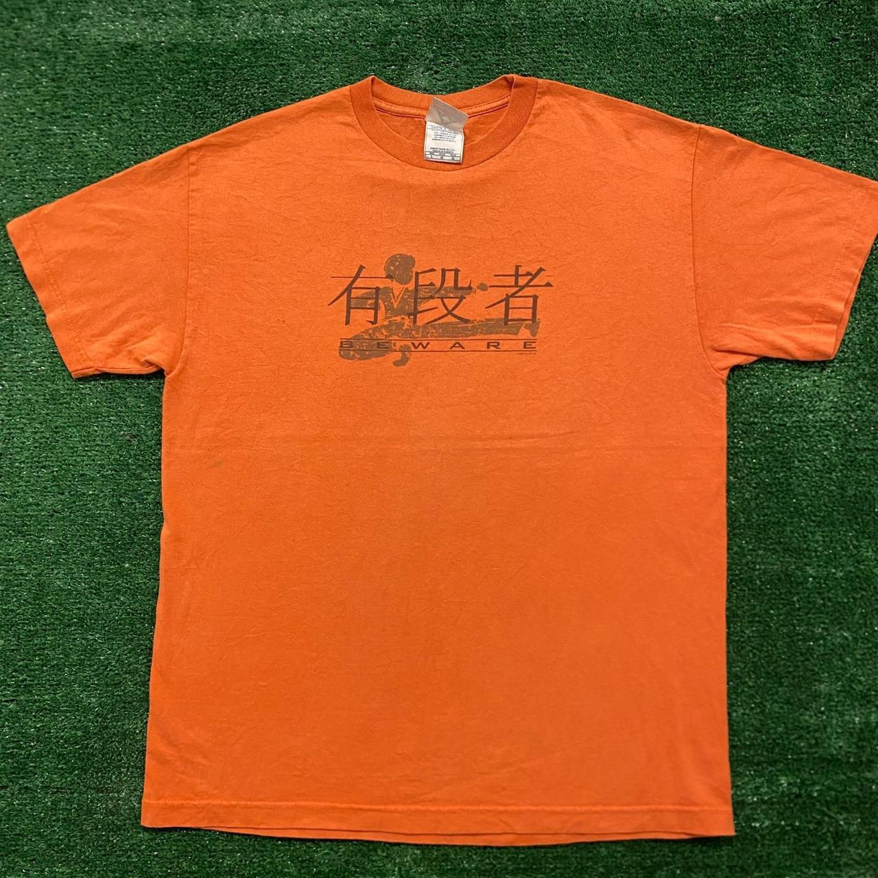 Vintage Men's T-Shirt - Orange - L