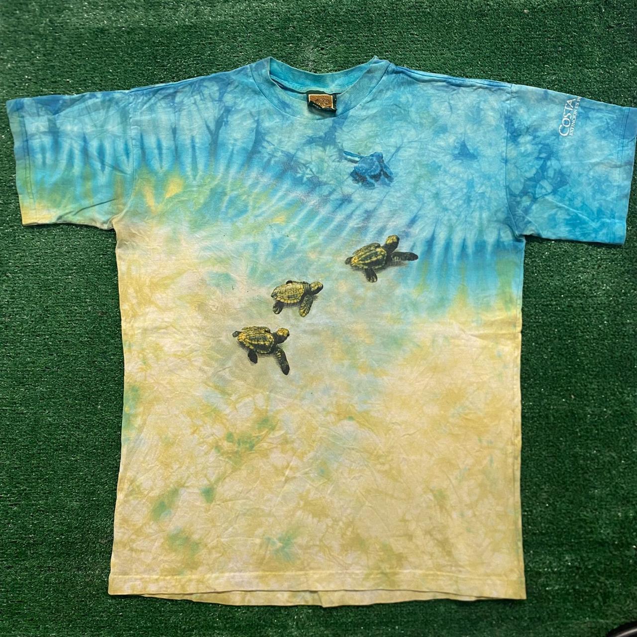 Liquid Blue Turtle Beach Tie-Dye T-Shirt