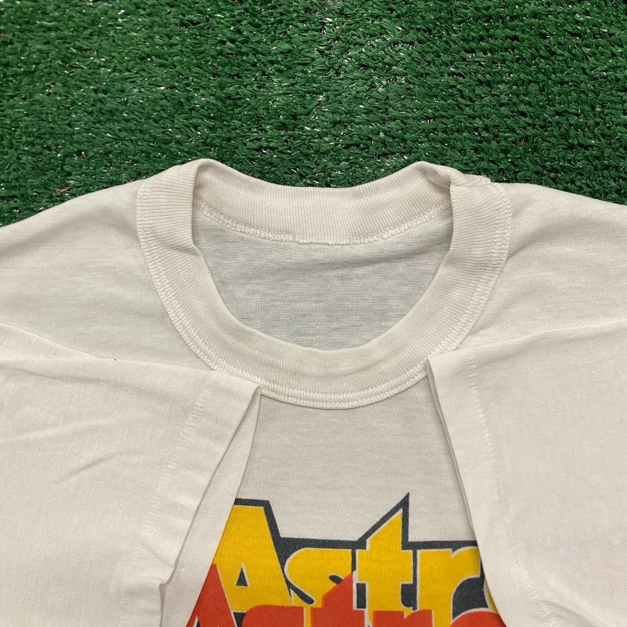 Vintage 80s Houston Astros Sleeveless T-Shirt - - Depop