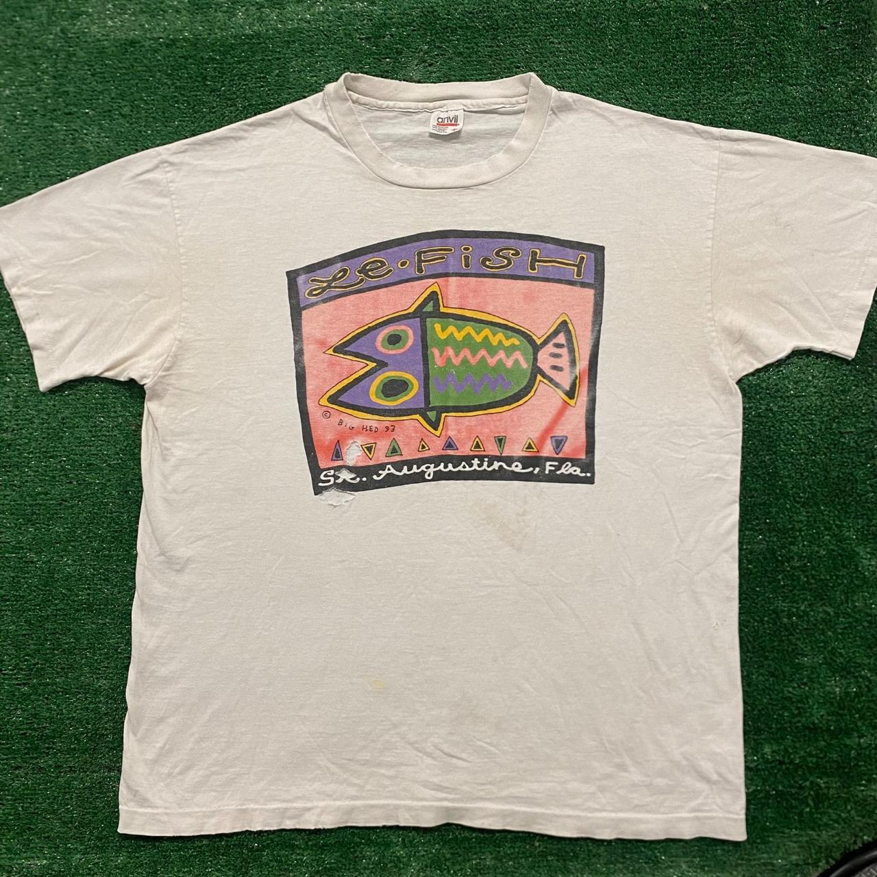 Vintage Fish T-Shirt Large / XLarge