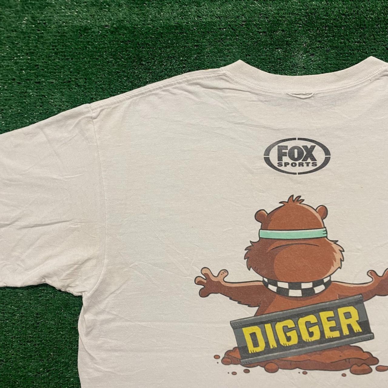 Vintage Fox Sports Nascar Digger T Shirt Size 3 Xl - Etsy