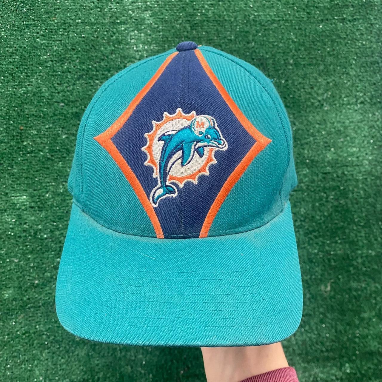 Vintage 90s Miami Dolphins Starter Cap NFL Pro Line...