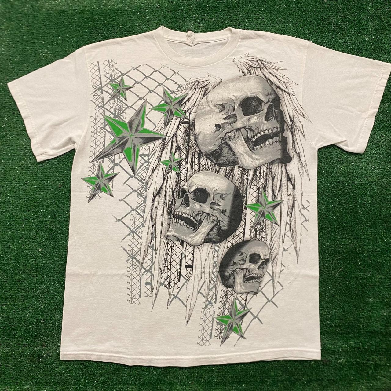00s DIESEL archive y2k pank opium skull（Opium T Shirt - Etsy）